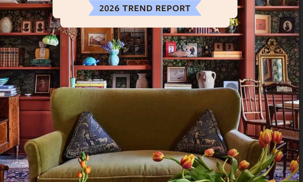 Apartment Therapy predicts browns, curves and comfort for 2026