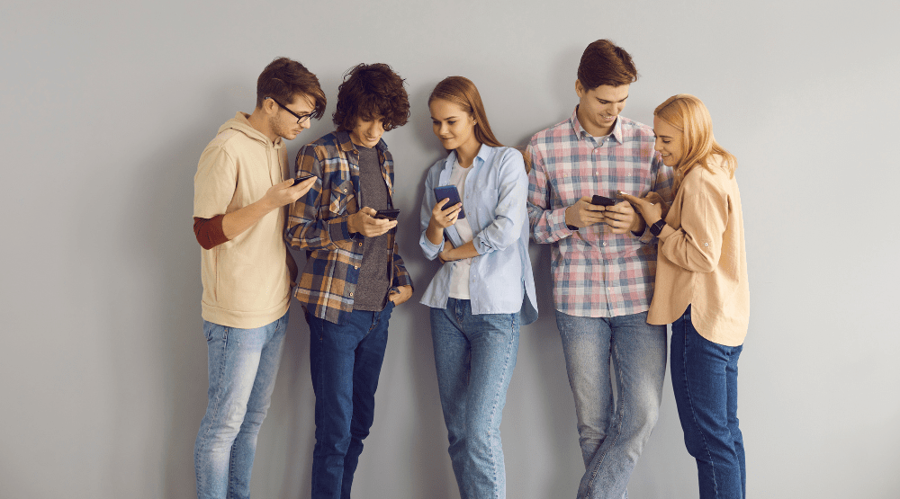 Generation Z stock image