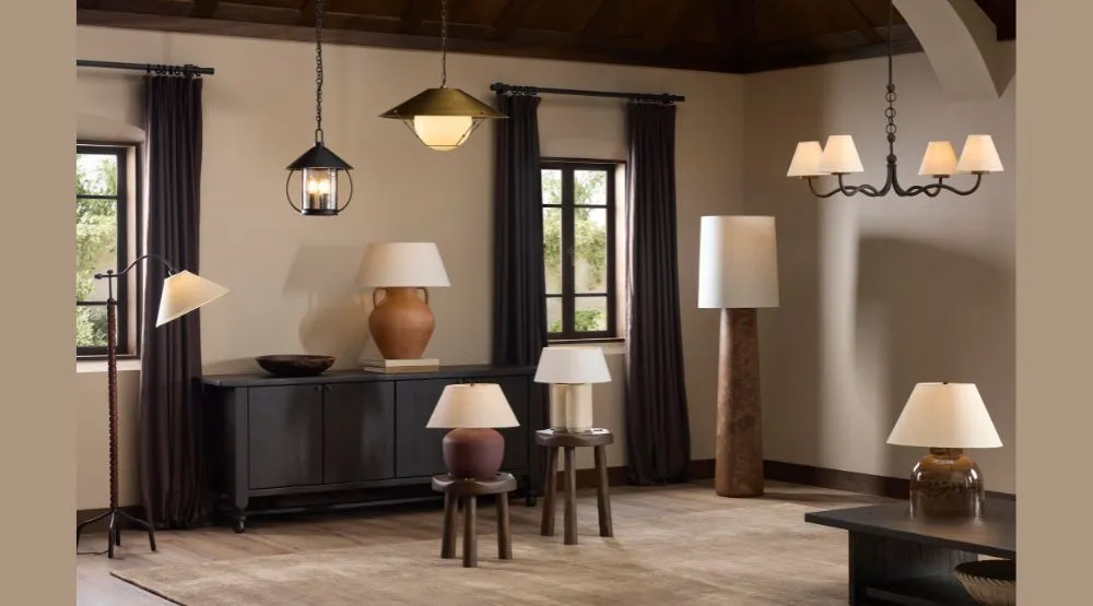 Four Hands expands lighting with Amber Lewis collection