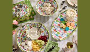 MacKenzie-Childs melamine platters