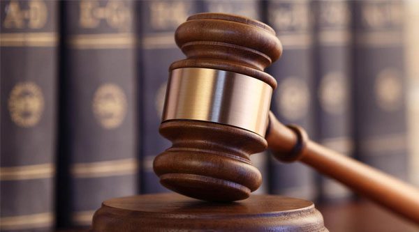 Lawsuit gavel