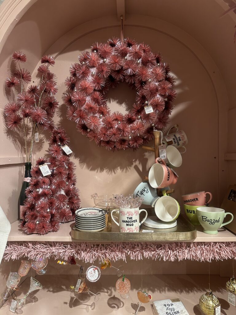 Creative Co-Op pink christmas_new year