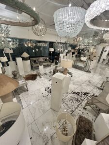 Currey flooded Atlanta showroom