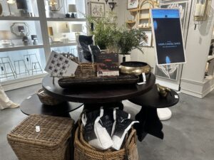 Napa Home & Garden Candle Sand display