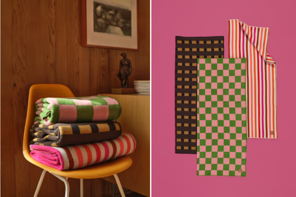 Herman Miller debuts 1st Girard throw blanket designs since 1965