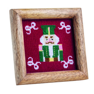 Mud Pie needlepoint holiday